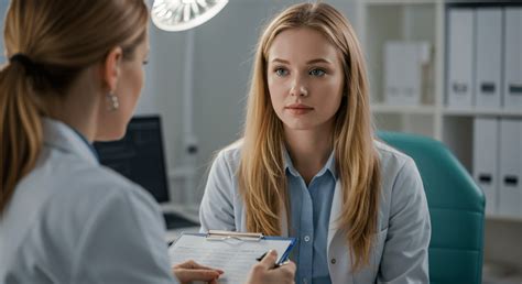 Femeie și partenerul ei discutând cu medicul despre infertilitate