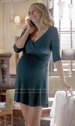 Caroline Forbes pregnant announcement