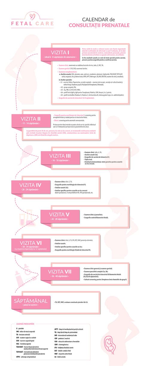 Calendar de urmărire a sarcinii