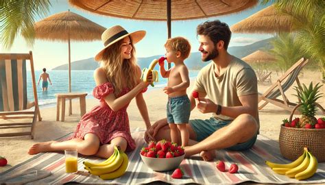 Ilustrație cu fructe proaspete potrivite pentru bebeluși