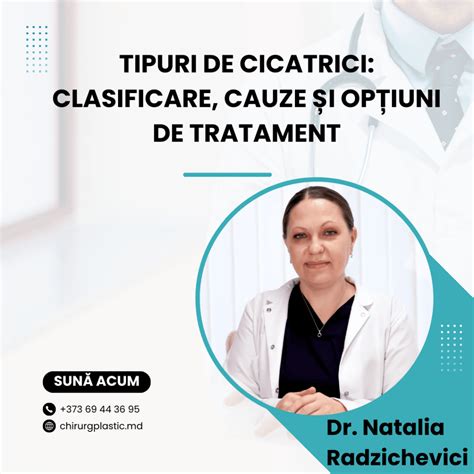 Infografic: tipuri de cicatrici și abordări laser