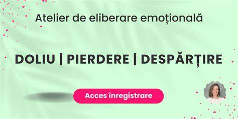 schemă evoluție emoțională după pierdere