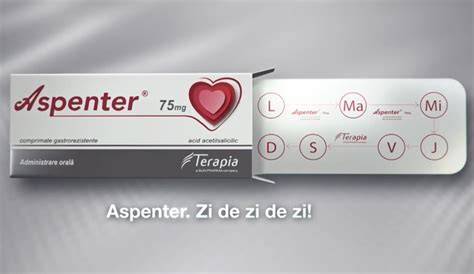 Infografic: mecanismul acțiunii Aspenter în prevenția trombozei
