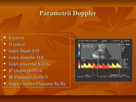 Doppler placentar: schemă comparativă a arterelor uterine