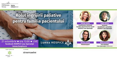 Infografic: Rolul îngrijirii paliative în copii