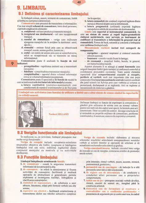 Schema de conectare a ideilor dintre bancuri, limbaj și învățare
