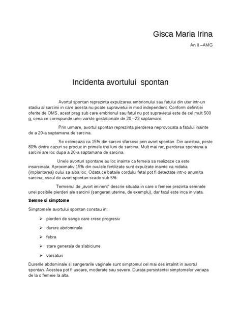 Schema etiologiei avortului spontan recurent