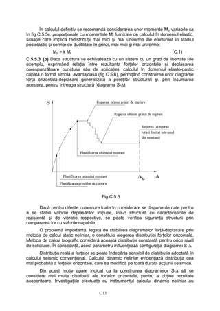 Diagrame de distribuție a eforturilor între planșee și popi în diferite faze de execuție