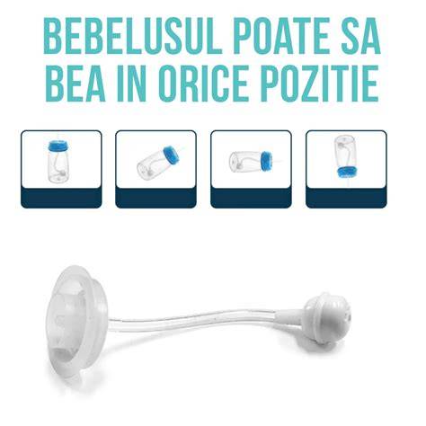 Infografic: comparație biberon anti-colici vs. biberon obișnuit