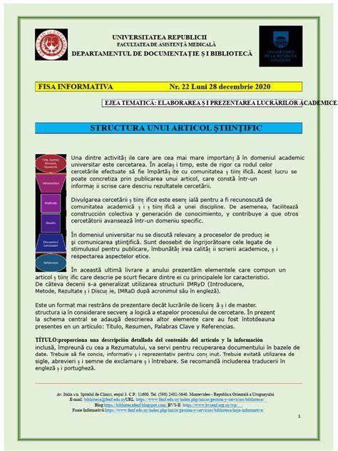 Infografic despre structura unui articol de calitate
