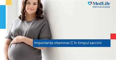 Infografic: rolurile vitaminei C în sarcină