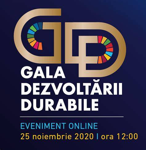 Logo-ul și cuvintele-cheie ale P.A.V.E.L. la Gala Dezvoltării Durabile 2025