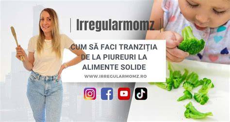 Scheme vizuale: cum se progresează de la piureuri la alimente solide