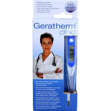 Termometrul Clinic Geratherm - descriere