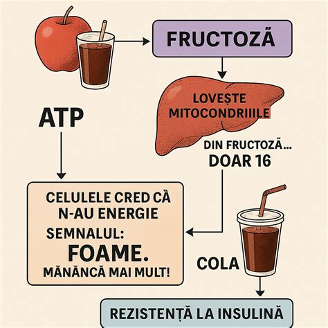 Diagramă a căilor metabolice ale alcoolului în ficat