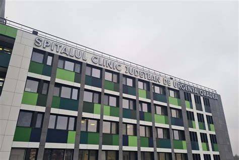 Schema spațiilor Spitalului Județean din Oradea cu terminarea secțiilor vizate