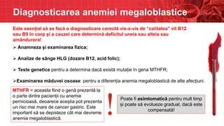 Infografic despre testele de sânge pentru diagnosticarea anemiei