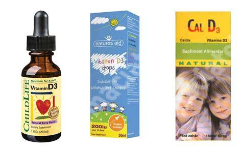 Checklist suplimentare vitamina D pentru copii