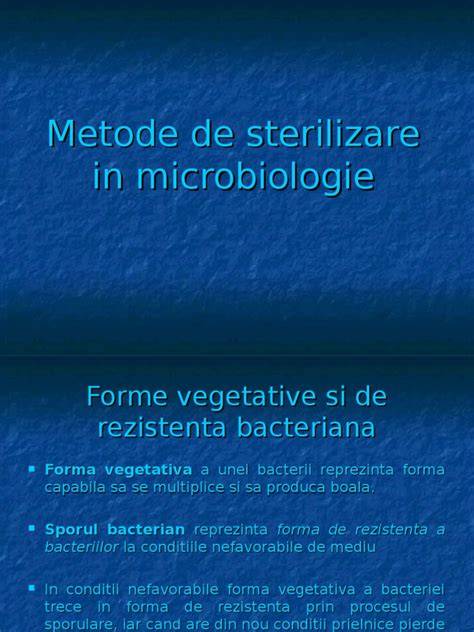 Infografic: Cum functioneaza diferitele metode de sterilizare