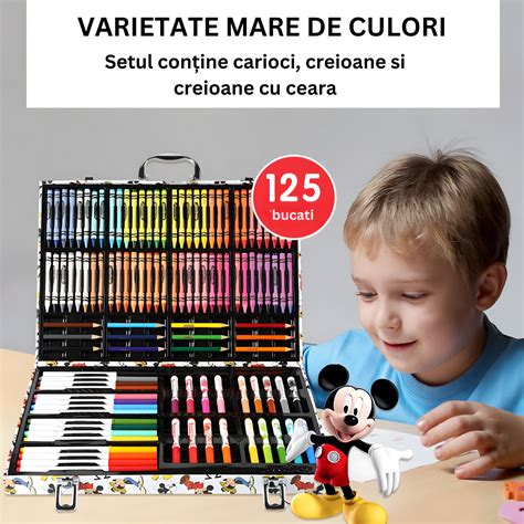 Set de creioane colorate pentru copii