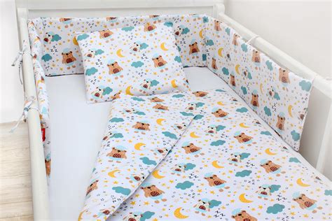 Schema cu elemente de siguranță pentru pătuțul bebelușului