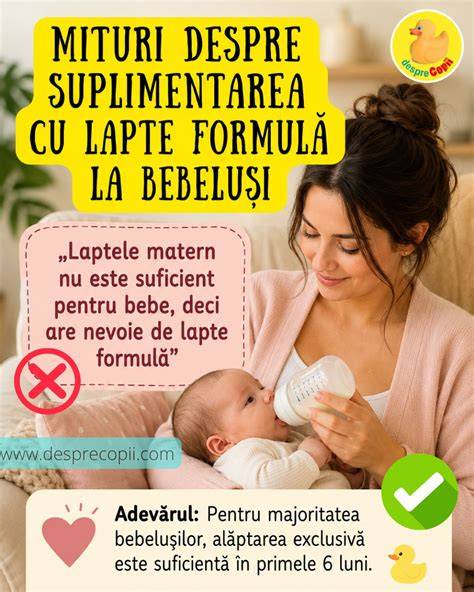 mituri despre lapte si alaptare: demistificare