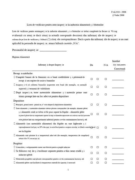 Checklist igienă alimentară pentru gravide