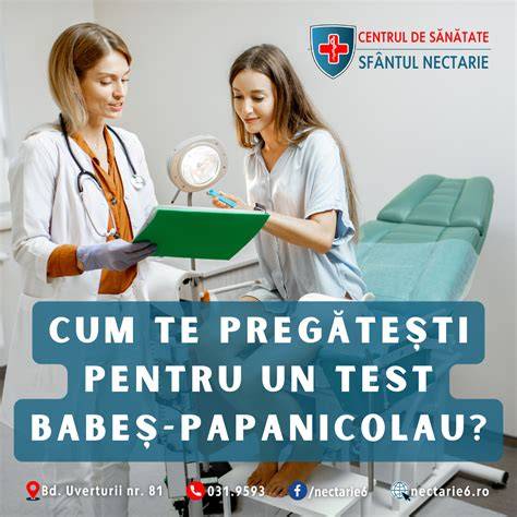 Infografic: pașii testului Babeș-Papanicolau