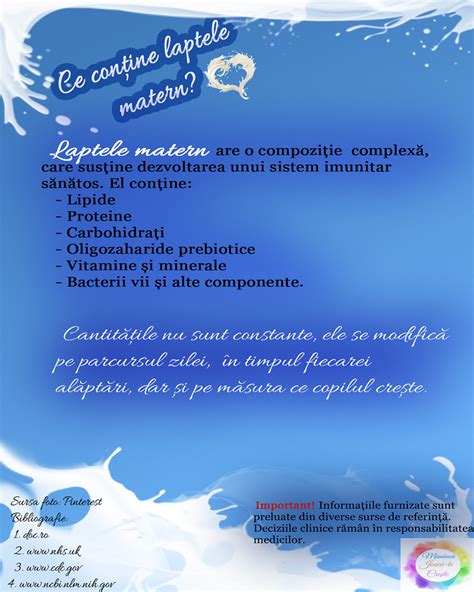 Infografic - Compoziția laptelui matern în funcție de timpul din zi
