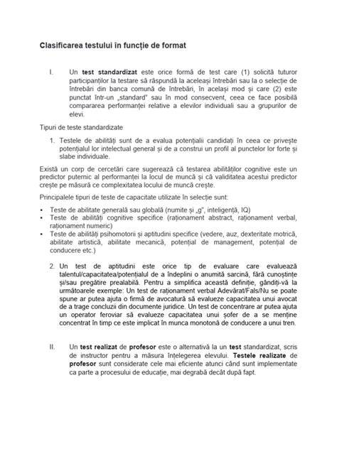 Hartă de recomandări: ce să faci în funcție de rezultatul testului