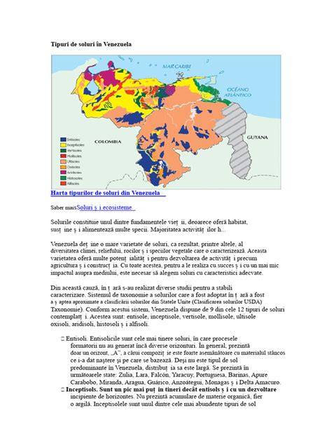 Schema de tipuri de soluri din Ucraina cu principale caracteristici