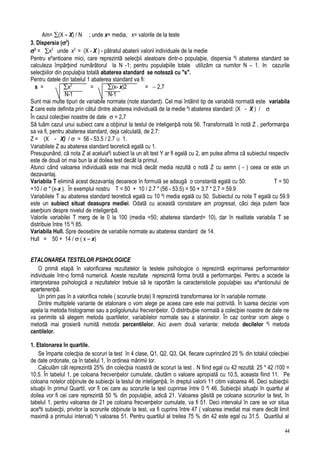 Diagramă: Interpretarea principalelor tipuri de rezultate la testul de sarcină