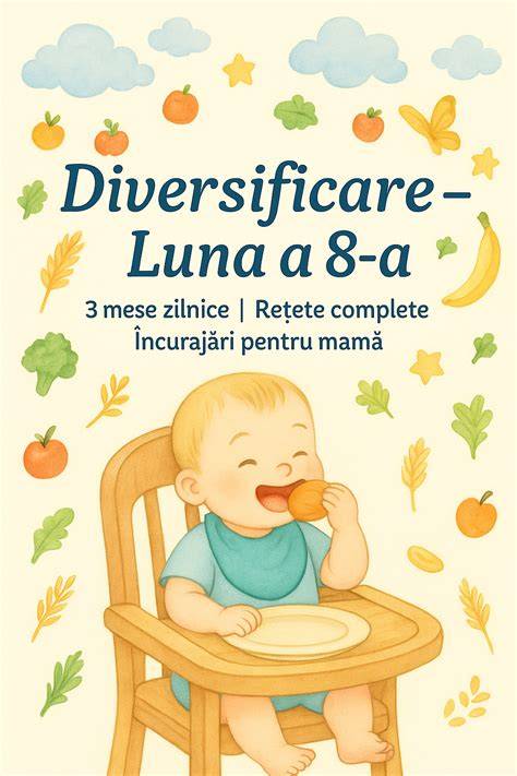 Infografic: texturi de diversificare la 8 luni
