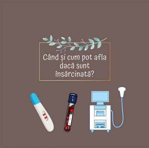 Infografic: cum functionează testul de sarcină pe baza HCG