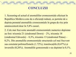 Info grafica: rolul free beta HCG în screening-ul și diagnosticul anomaliilor cromozomiale