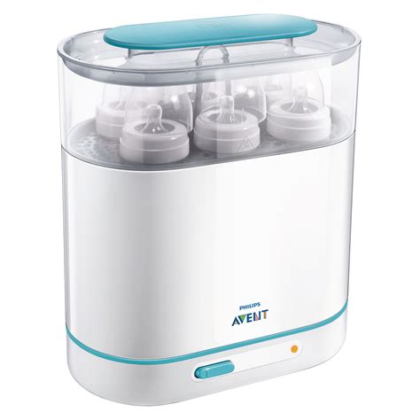 Sterilizator electric Philips Avent - imagine internă cu accesorii