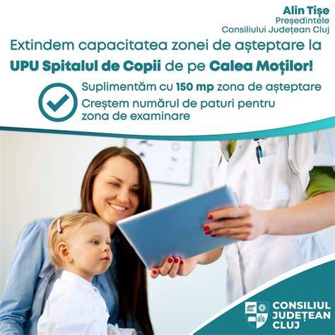 Imagine: Spații de așteptare și zona de consultații în Spitalul Bunavestire