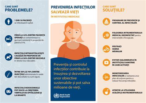 Infografic: măsuri de prevenire a infecțiilor cu stafilococ auriu în maternitatea