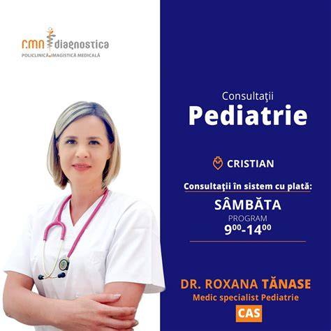 Infografic cu fluxul unei consultații de pediatrie MedLife (anamneză - examen - analize - diagnostic - tratament)