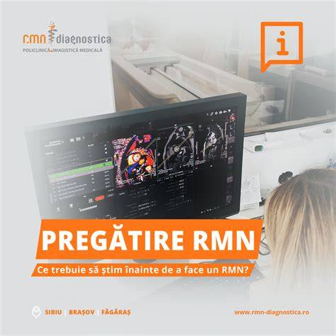 Diagramă a fluxului de investigații RMN pentru copii în Hyperclinica MedLife Băneasa