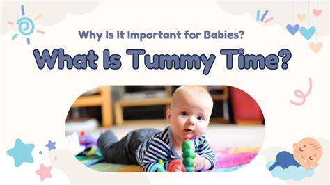 Infografic: Beneficiile tummy time, perioade recomandate și poziții corecte