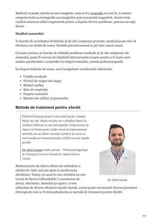Diagrama unei rute de tratament pentru sforăitul sever în sarcină, de la terapie conservatoare la intervenție chirurgicală