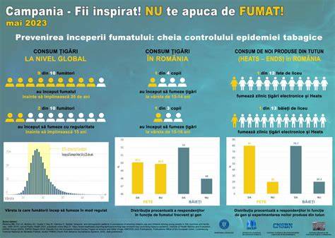 Infografic: Riscuri sarcină - fumat, greutate la naștere, prematuritate