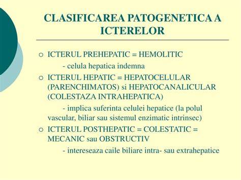 Infografic: Diferente icter hemolitic, hepatic si obstructiv