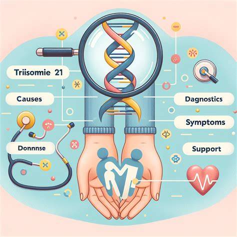 Infografic: tipuri de Trisomie 21 și mecanismele cromozomiale