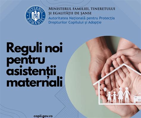 Ilustrație cu drepturile și beneficiile asistentului maternal