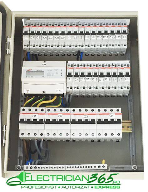 Diagramă montaj tablou electric cu separator de sarcină