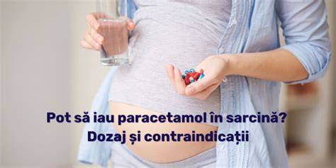 Infografic: Doze recomandate paracetamol în sarcină și momente de atenție