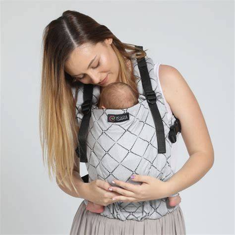 ISARA marsupiu ergonomic - versiune ajustabilă pentru siguranța coloanei și șoldurilor