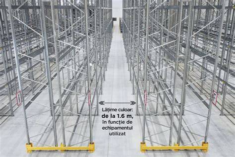 Diagramă structură rafturi paleți